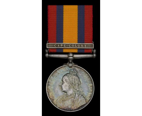 Queen’s South Africa 1899-1902, 1 clasp, Cape Colony (2249 H. C. Brailey. Oxfd. L.I.) engraved naming, nearly extremely fine 