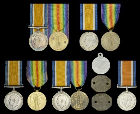 Pair: Staff Sergeant R. Asher, 14th Field Ambulance, Australian Imperial Force British War and Victory Medals (16778 S-Sgt. R