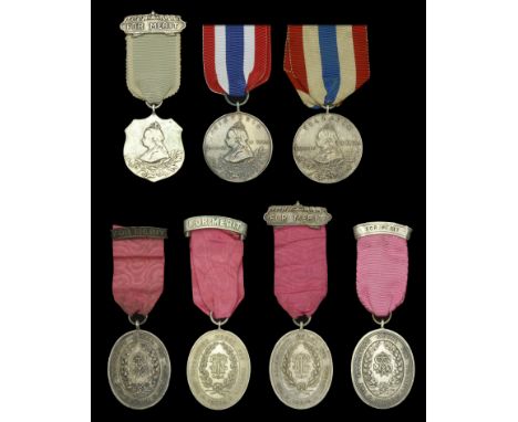 Army Temperance Association India Medals. Army Temperance Association India Association Medal for Fidelity, silver oval medal