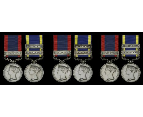 The remarkable family group awarded to the three Beal brothers who all served with the 29th Foot at the battles of Ferozeshuh
