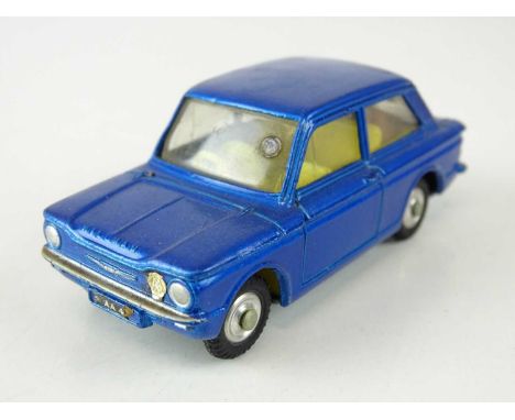 A CORGI 251 Hillman Imp in metallic dark blue - G/VG in G box