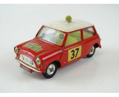 A CORGI 317 Monte-Carlo 1964 Mini-Cooper S in red numbered 37 - G/VG in G box