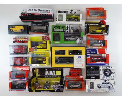 A group of mixed boxed diecast vehicles by CORGI and others - VG in G/VG boxes (Q)