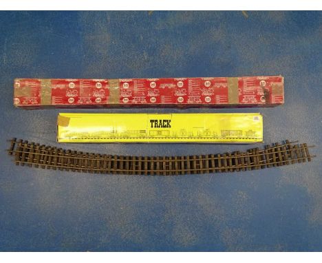 A quantity of G Scale track comprising long straights by LGB and ARISTOCRAFT together with some flexible track sections - G/V