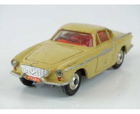A CORGI 228 Volvo P1800 in beige with red interior - F in G box