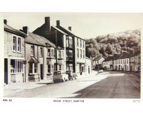 POSTCARDS - DEVON  Approximately 100 cards, comprising real photographic views of Caen Street, Braunton; Bigbury; Brook Stree