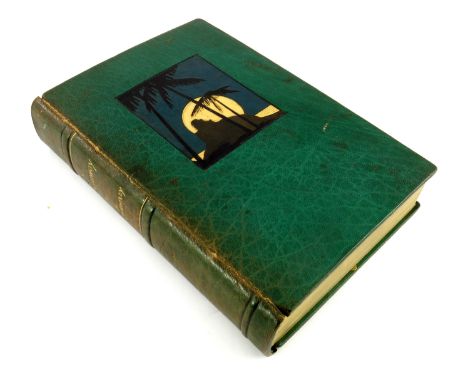 Priestley, J.B. Faraway, first edition, one of 25 copies specially bound, colour title by Kenneth Hobson, original green Leva