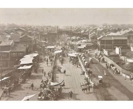 World Travel. An album containing approximately 60 photographs, c. 1900s,  a mixture of platinum prints, gelatin silver print