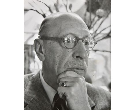 *Roth (Sanford, 1906-1962). The Magic of Stravinsky, 1952,  vintage gelatin silver print, right-hand corners bumped, press ca