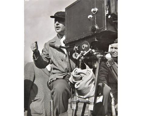 *Seymour (David, 'Chim', 1911-1956). Filming 'St Francis, God's Jester' by Roberto Rossellini, 1950,  a group of eight gelati