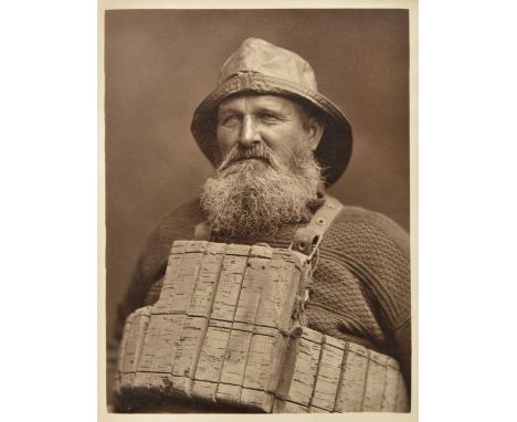 *Sutcliffe (Frank Meadow, 1853-1941). Henry Freeman, Lifeboatman at Whitby, North Yorkshire, c. 1880, printed c. 1910,  carbo