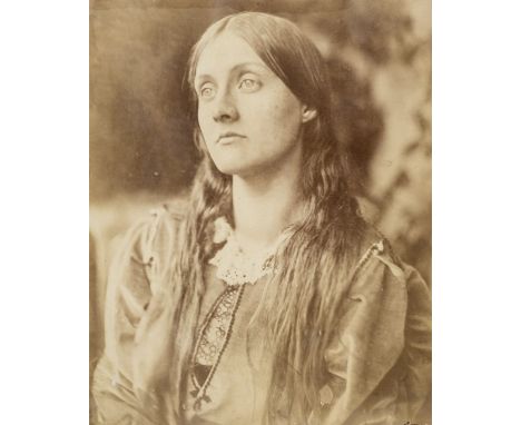 *Cameron (Julia Margaret, 1815-1879). Mrs Herbert Duckworth, nee Julia Jackson, c. 1865,  albumen print, 233 x 189 mm, origin