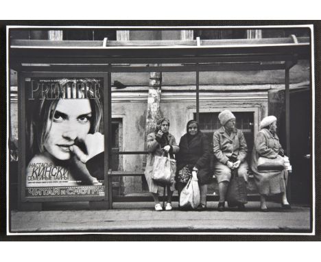 *Russia. A group of six vintage gelatin silver print photographs by Nikolai Orlov (20th century), c. 1980s,  various scenes, 