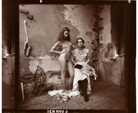 *Saudek (Jan, born 1935). A group of five vintage gelatin silver prints, c. 1980s,  including two contact prints, (both inscr