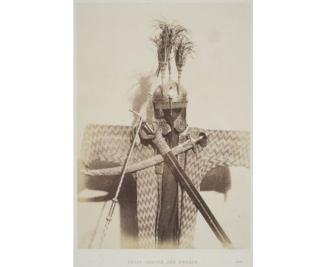 *Owen (Hugh, 1808-1897). Chain Armour and Swords (India), exhibited at the Great Exhibition, London, 1851,  salted paper prin