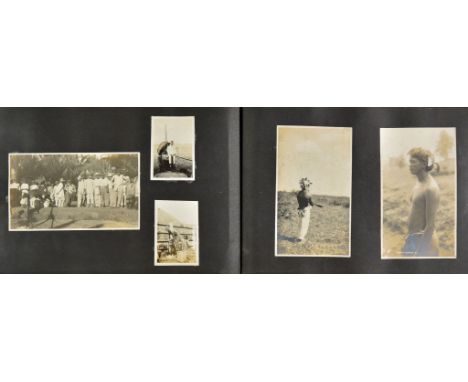 Philippines. Personal photograph album of the Philippines under American occupation, c. 1915,  260 silver gelatin prints moun