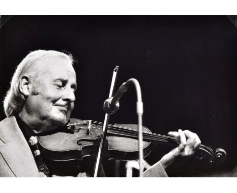 *Music and Opera. A group of 35 vintage gelatin silver print photographs by Richard Levin (1910-2000), c. 1950s/1970s,  subje