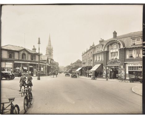 *English Topography. A group of 34 gelatin silver print and albumen prints of English towns and villages, c. 1910-1920,  many