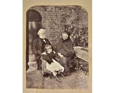 Embley Park, childhood home of Florence Nightingale. An album of 136 albumen print photographs, c. 1870s,  pasted onto rectos