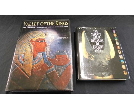 KENT R WEEKS (ED): VALLEY OF THE KINGS, THE TOMBS AND FUNERARY TEMPLES OF THEBES WEST, Vercelli Italy, 2001, fo, original clo