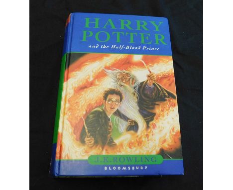 J K ROWLING: HARRY POTTER AND THE HALF-BLOOD PRINCE, London, Bloomsbury, 2005, 1st edition, 1st state with errors on pages 99