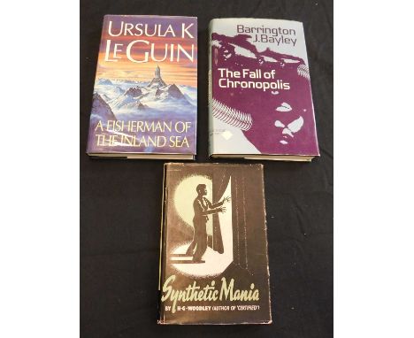  BARRINGTON J BAYLEY: THE FALL OF CHRONOPOLIS, London, Allison &amp; Busby, 1979, 1st edition, original cloth, d/w, vgc + HER