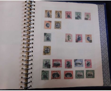 Commonwealth mint and used stamp collection in four loose leaf albums, mainly Queen Victoria to early QEII issues including B