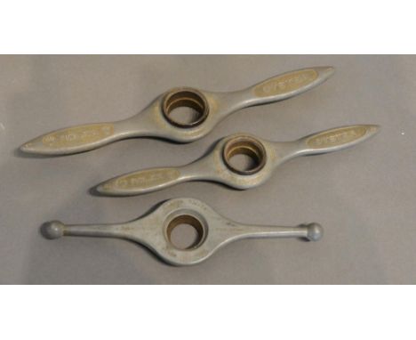 A Set of  Three Original Rolex Case Back Removal Tools in the form of propellers 