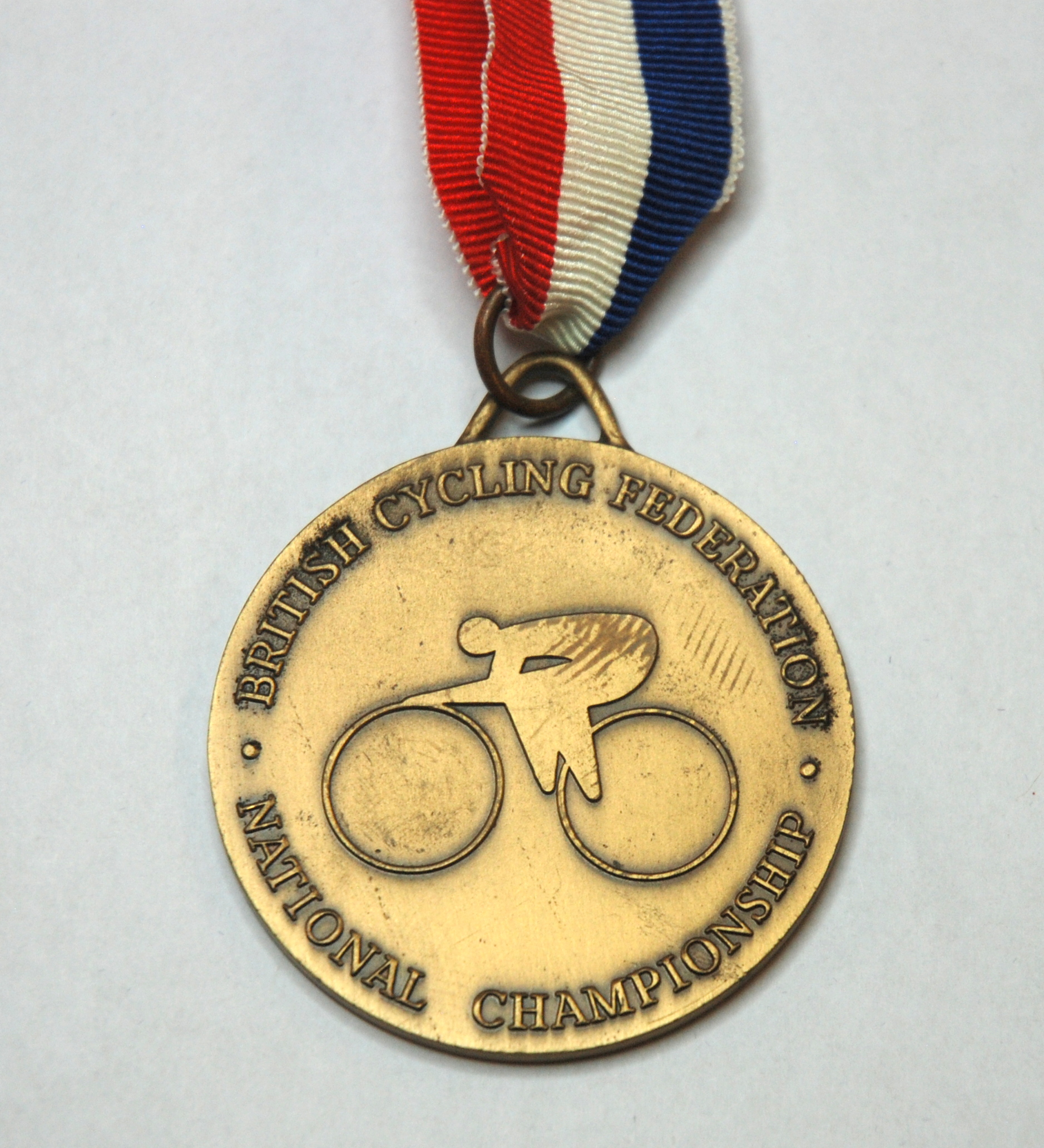 A yellow-metal British National Championship gold medal the obverse ...