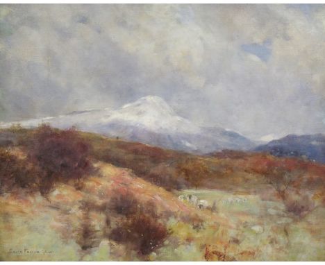 DAVID FULTON RSW (Scottish 1848 - 1930) BEN LOMOND FROM ABERFOYLE Oil on canvas, signed, 43 x 53.5cm (17 x 21") Paisley Art I
