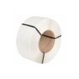 Reel of Cardboard Core White Machine Strapping 12mm x 3000m RRP £68.34