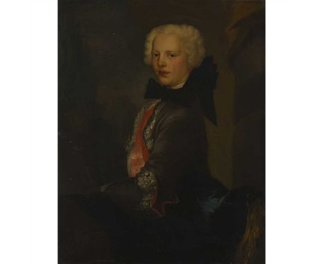 ATTRIBUTED TO LOUIS GABRIEL BLANCHET (FRENCH 1705-1772) PORTRAIT OF A NOBLEMAN Oil on canvas (Dimensions: 91.5cm x 71cm (36in