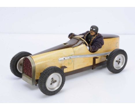 A Diesel-Powered Model 'Wasp' Tether Racing Car by M&E Models (Exmouth), appears based on the smaller and simpler M&E 'Wasp' 