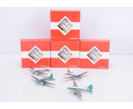 Western Models 1:200 Scale Classic Airliners, Curtiss C-46 Commando Buffalo A C-FAVO,  similar C-GTXW, Pacific Western CF-HYI