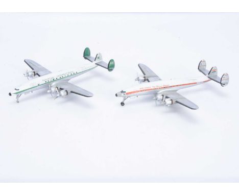 Small World Models 1:200 Scale Airliners, Lockheed L-1049 Super Constellation, two models in Air India (VT-DJX) and Pakistan 