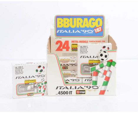 Bburago 1/87 Italia 90 Ferrari F40 Key Holder Shop Counter Trade Box, cod.4500 IT, containing twelve examples, all in origina