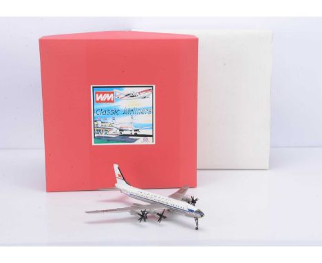 Western Models UK 1:200 Scale Classic Airliners, CA7A Tupolev TU-114 (Aeroflot), in red box with protective sleeve, E, box VG