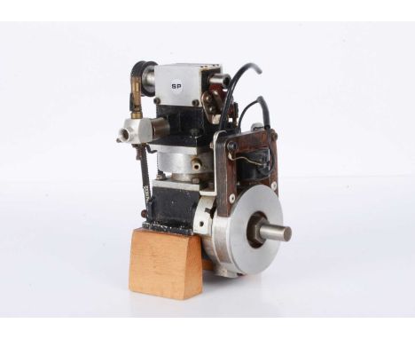 A single-cylinder Adcolantic (by Impex, Brighton UK) water-cooled Petrol engine for Marine or Stationary use,  the approx 30c