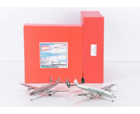 Western Models 1:200 Scale Classic Airliners, CA3 Lockheed Super Constellation 1049 (World Wide), CA3KA Lockheed L-1049 (Tran