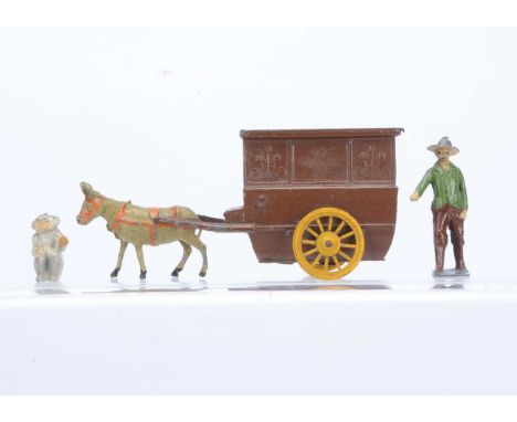Charbens Organ Grinder with Gypsy and camel, with incorrect (Taylor & Barrett) monkey,  VG,