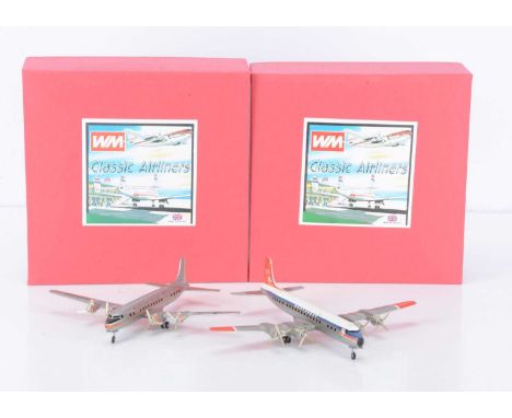 Western Models UK 1:200 Scale Classic Airliners, CA4C Douglas DC-6B (American Airlines), CA2E Douglas DC-7C (Seven Seas North