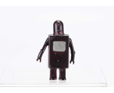 John Hill 'Suitcase' robot in purple, VG,