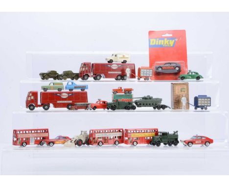 Various British Diecast, including Benbros T.V Series No.7 Electric Milk Trolley, Master Model Wee World K49 Tractor & Roller