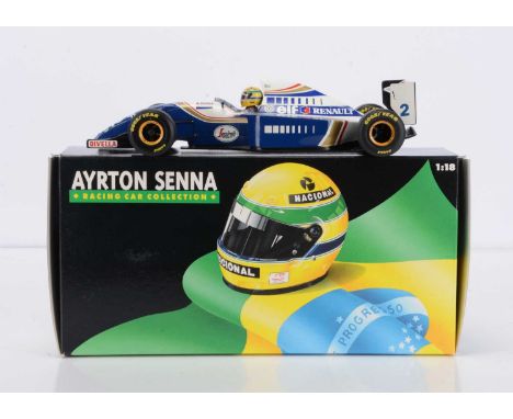 Ayrton Senna Racing Car Collection 1:18 Scale Williams FW16 1994, 540 941802, by Lang, in original box, E, box VG