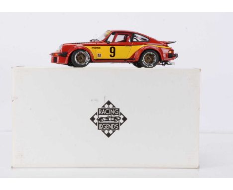 A Exoto Racing Legends 1:18 Scale Porsche 934 RSR 1977 GT Winner Silverstone 6 Hrs (Brambilla/Moretti), RLG19095, in incorrec