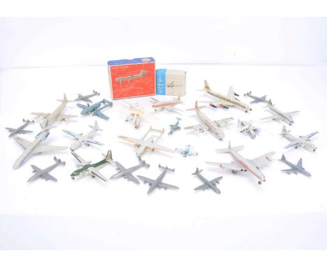 1960's Siku F-Series 1:250 Scale Model Aircraft, loose Siku aircraft including F22 Convair CV-880 "Delta", F15 Nord 2501 Nora
