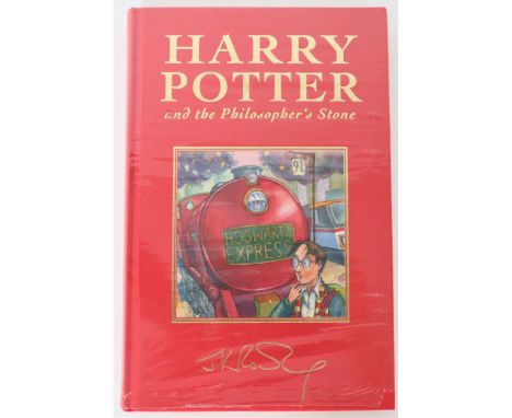 Harry Potter and the Philosopher’s Stone 1999 by J K Rowling, Deluxe British Edition, only 4000 printed, an unopened sealed c