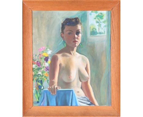 Appears to be mid-twentieth century, signed on reverse: MacDonell. Monna MacDonell was a self-trained artist, according to th