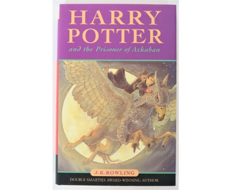 Harry Potter and the Prisoner of Azkaban 1999 by J K Rowling, first edition, first printing of Rowling’s third book, with dus