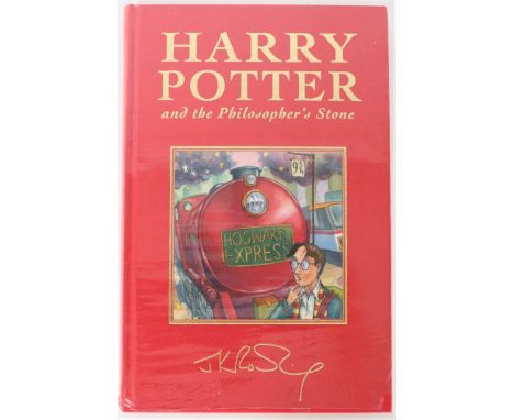 Harry Potter and the Philosopher’s Stone 1999 by J K Rowling, Deluxe British Edition, only 4000 printed, an unopened sealed c